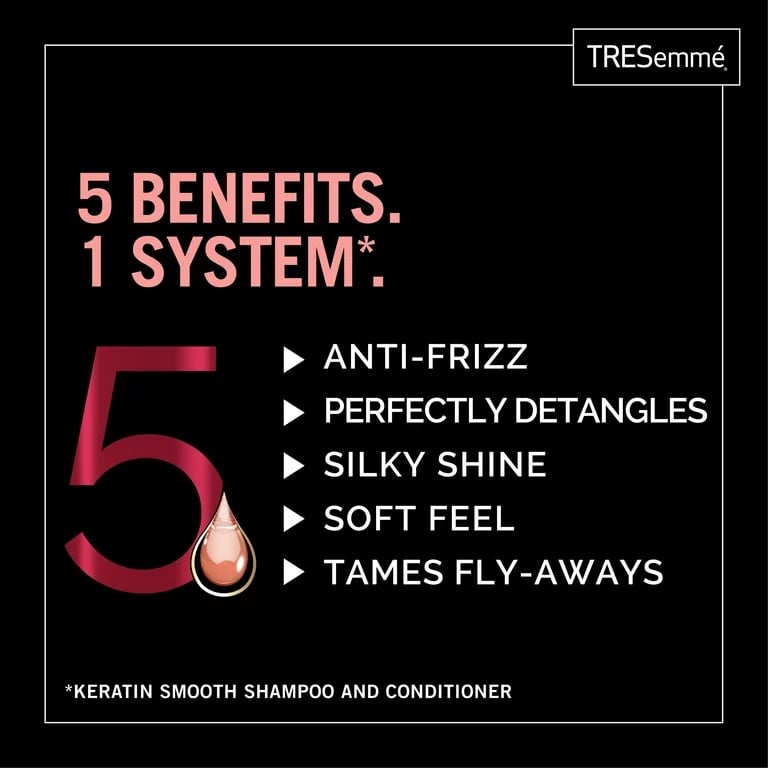 Tresemme Keratin Smooth Haircare Bundle For Dry Hair 5 Tresemme Keratin Smooth Haircare Bundle For Dry Hair - Image 5