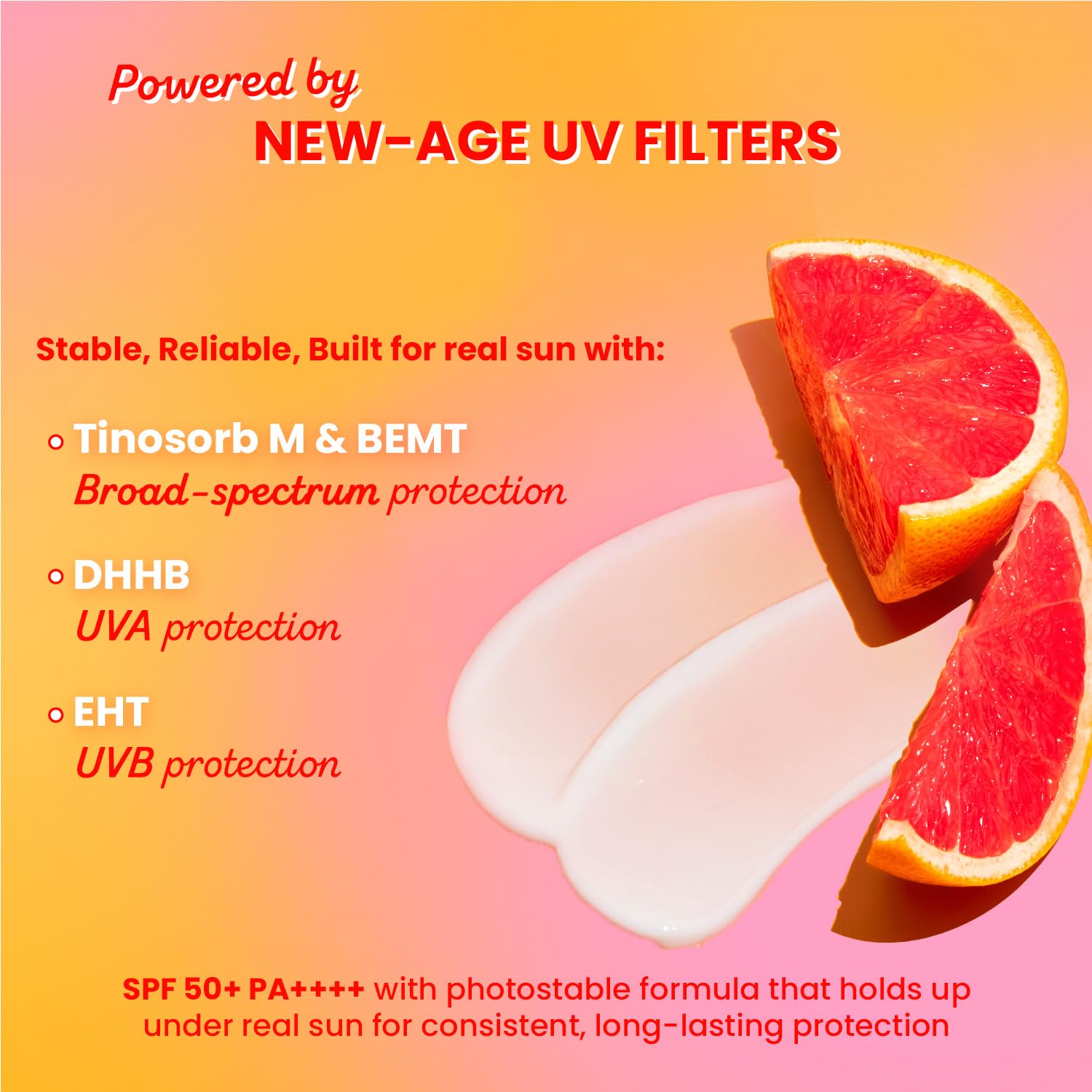 Dot & Key Vitamin C + E Super Bright Sunscreen SPF 50+ PA++++, 50 g 3 Dot & Key Vitamin C + E Super Bright Sunscreen SPF 50+ PA++++, 50 g - Image 3