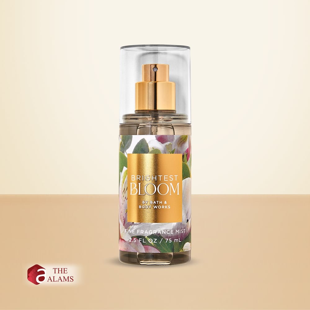 Bath & Body Works Travel Size Fine Fragrance Mist- Brightest Bloom, 75 ml 1 Bath & Body Works Travel Size Fine Fragrance Mist- Brightest Bloom, 75 ml