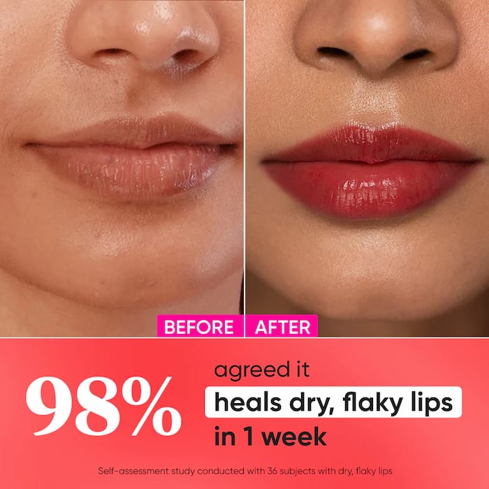 Dot & Key Ceramide Peptide Tinted Lip Balm SPF 50- Red Romance, 10 g 2 Dot & Key Ceramide Peptide Tinted Lip Balm SPF 50- Red Romance, 10 g - Image 2