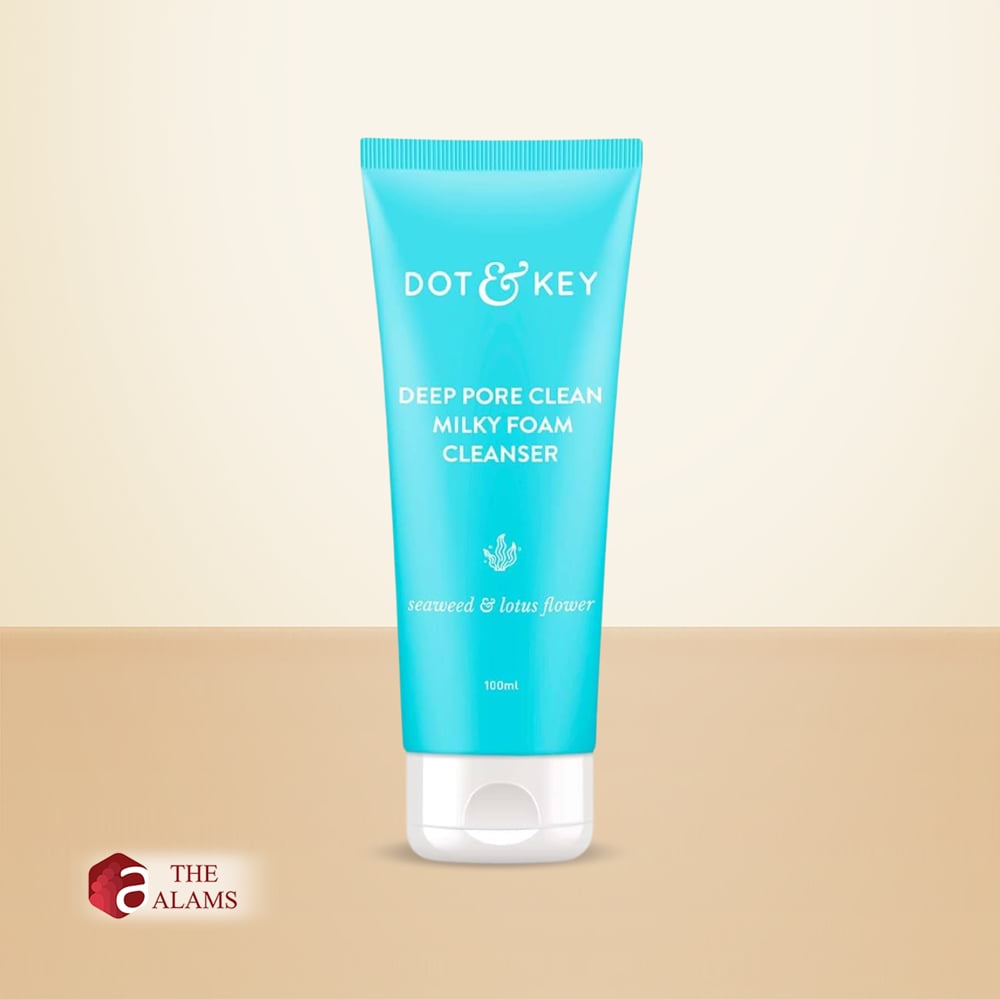 Dot & Key Deep Pore Clean Milky Foam Cleanser, 100 ml 1 Dot & Key Deep Pore Clean Milky Foam Cleanser, 100 ml