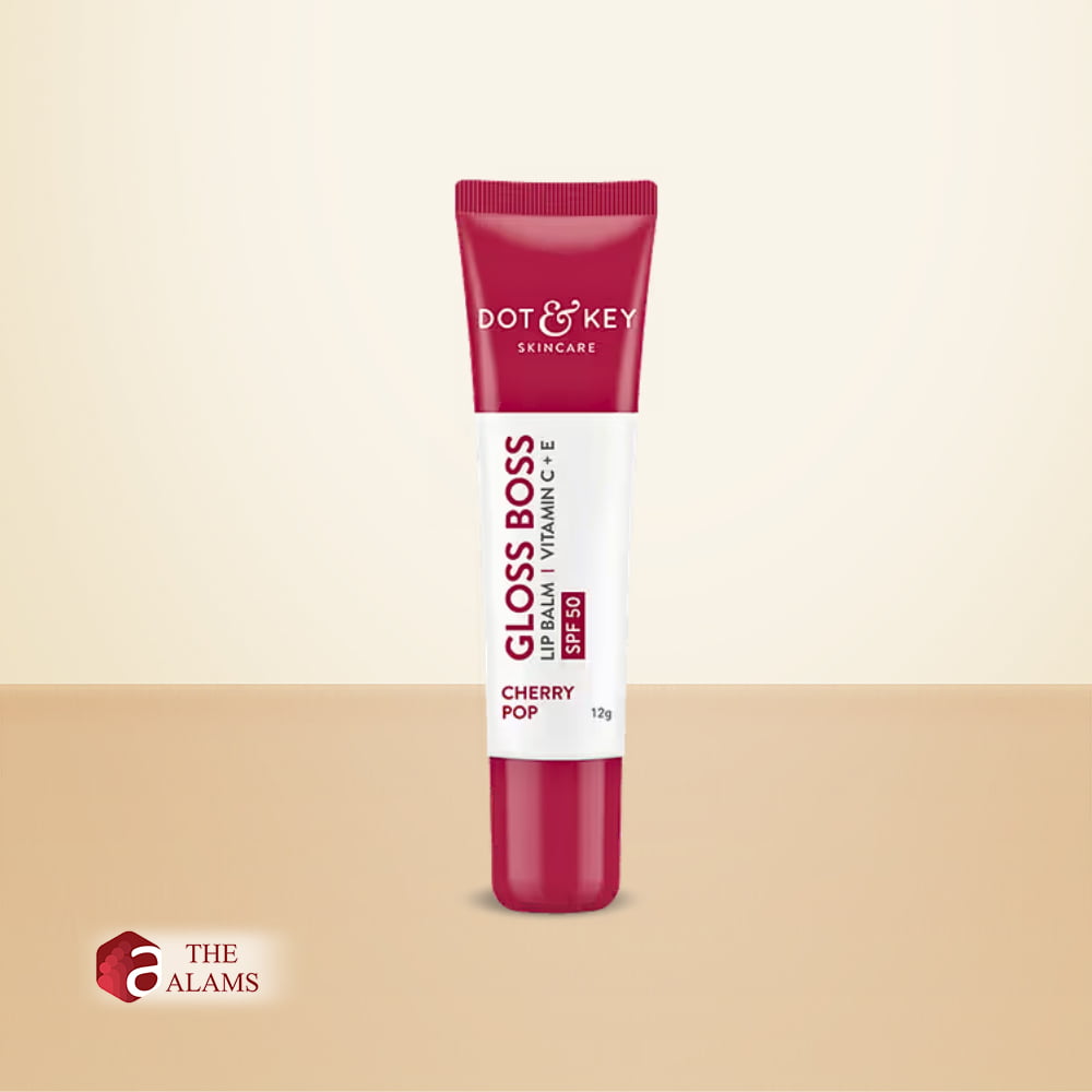 Dot & Key Gloss Boss Tinted Lip Balm SPF 50- Cherry Pop, 12 g 1 Dot & Key Gloss Boss Tinted Lip Balm SPF 50- Cherry Pop, 12 g