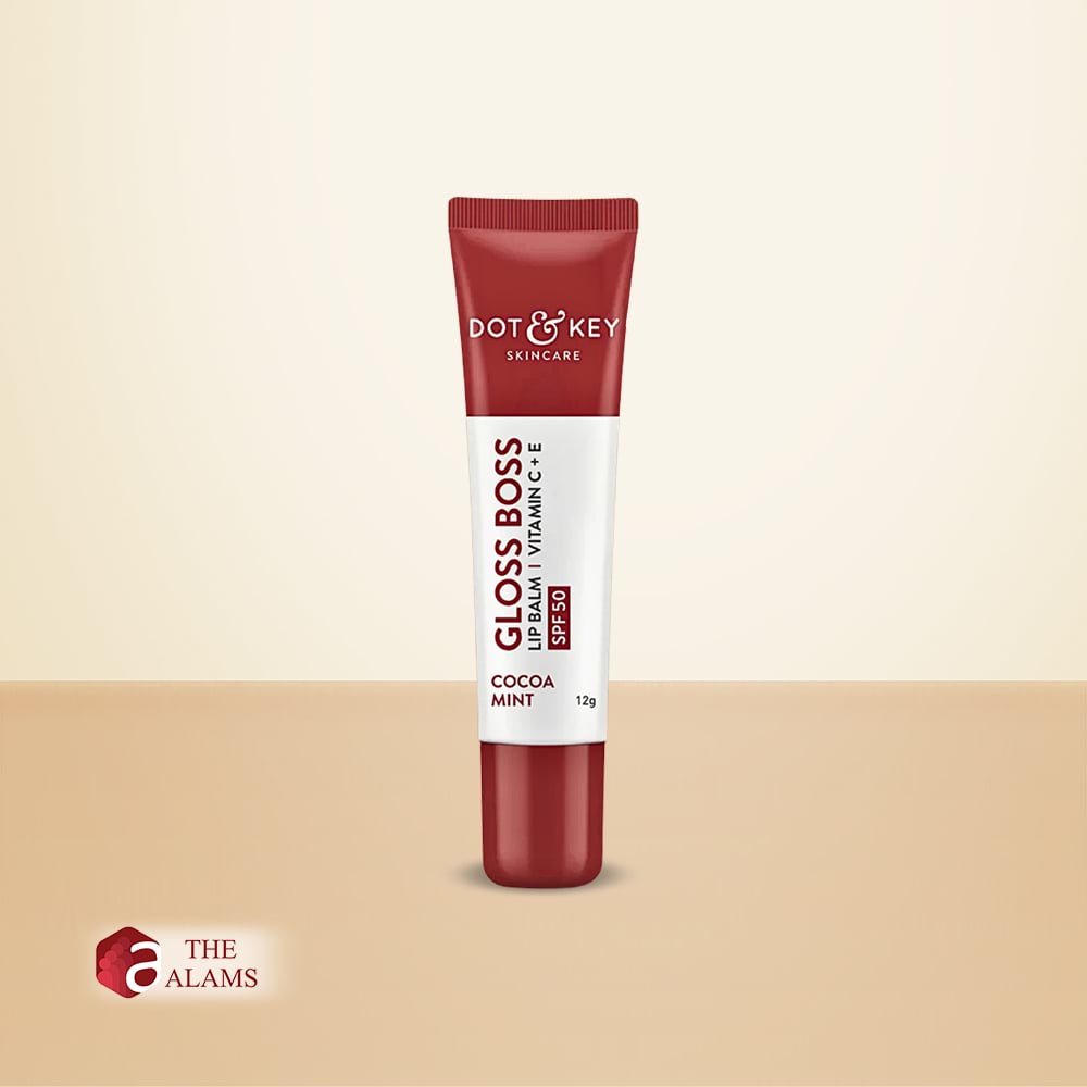 Dot & Key Gloss Boss Tinted Lip Balm SPF 50- Cocoa Mint, 12 g 1 Dot & Key Gloss Boss Tinted Lip Balm SPF 50- Cocoa Mint, 12 g