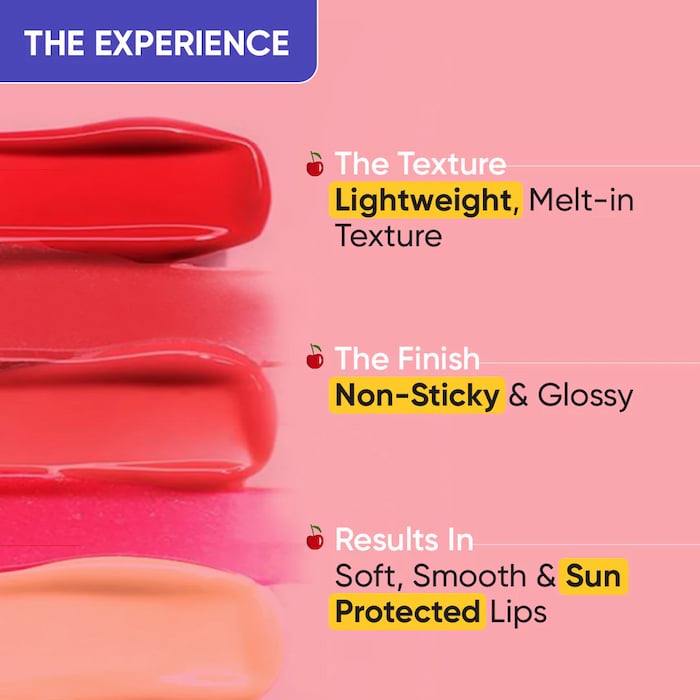 Dot & Key Gloss Boss Tinted Lip Balm SPF 50- Cherry Pop, 12 g 5 Dot & Key Gloss Boss Tinted Lip Balm SPF 50- Cherry Pop, 12 g - Image 5