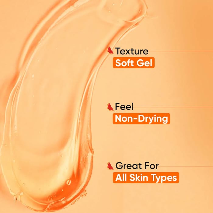 Dot & Key Vitamin C + E Super Bright Gel Face Wash, 100 ml 6 Dot & Key Vitamin C + E Super Bright Gel Face Wash, 100 ml