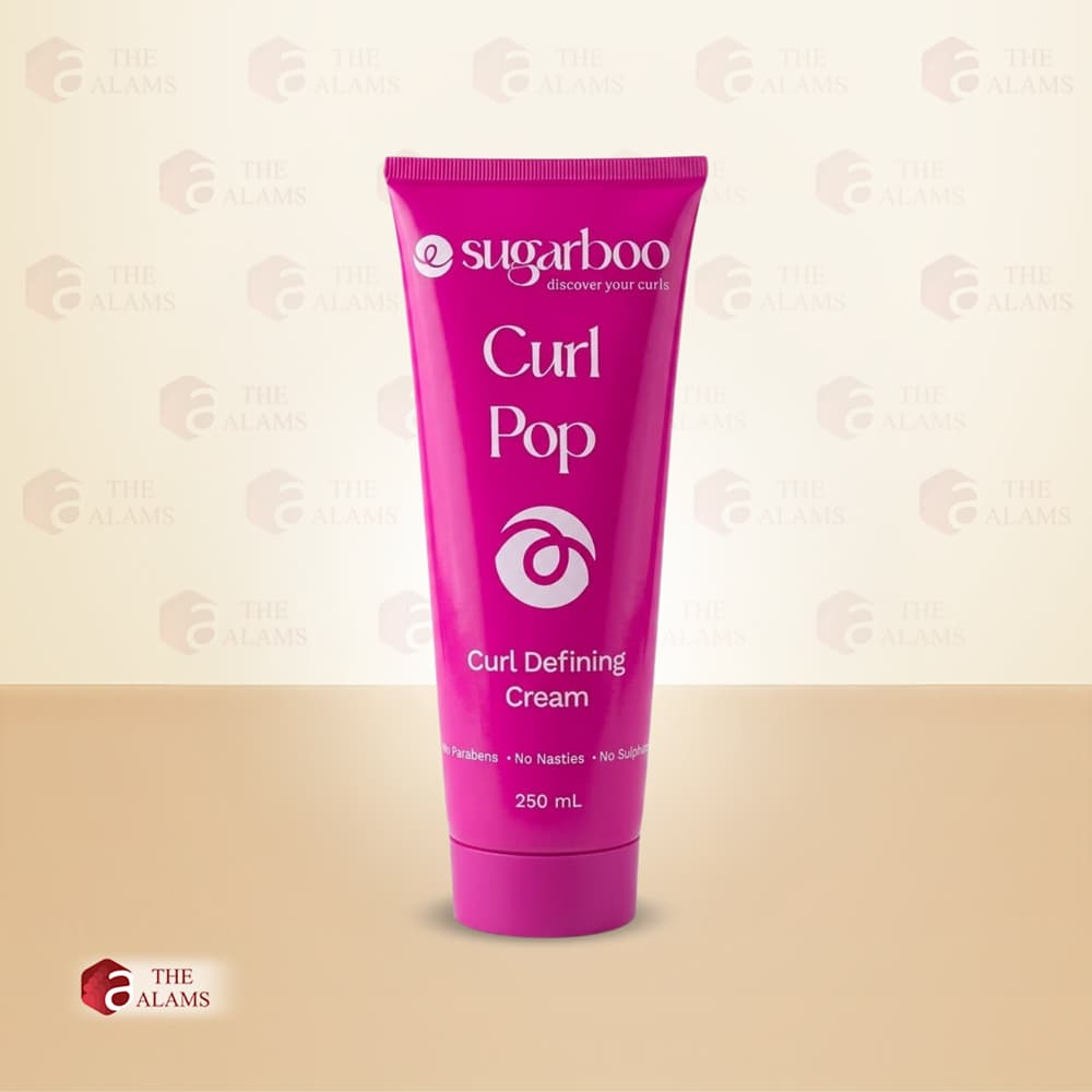 SugarBoo Curls Soft Hold Curl Defining Hair Cream, 250 ml 1 SugarBoo Curls Soft Hold Curl Defining Hair Cream, 250 ml