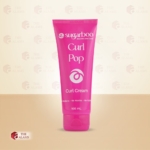 SugarBoo Curls Soft Hold Curl Defining Hair Cream Mini, 100 ml