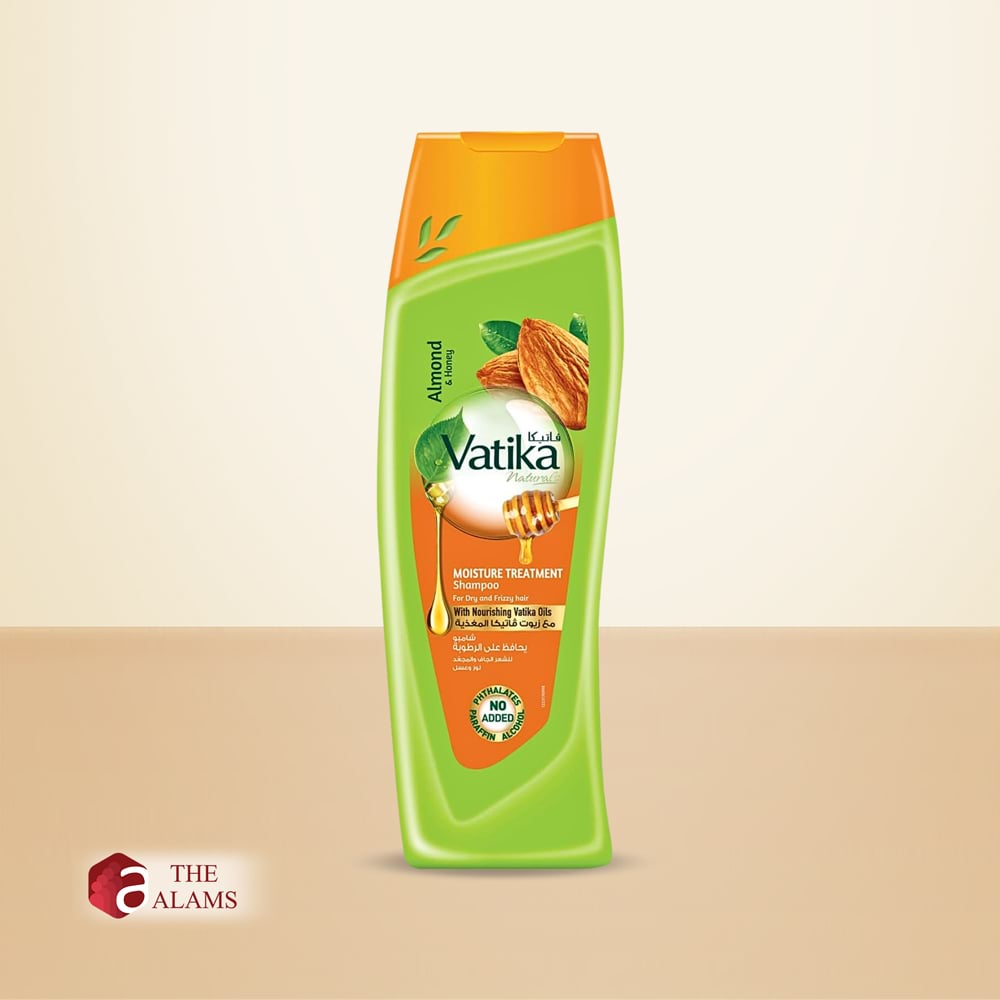 Vatika Moisture Treatment Shampoo For Dry Frizzy Hair, 400 ml 1 Vatika Moisture Treatment Shampoo For Dry Frizzy Hair, 400 ml