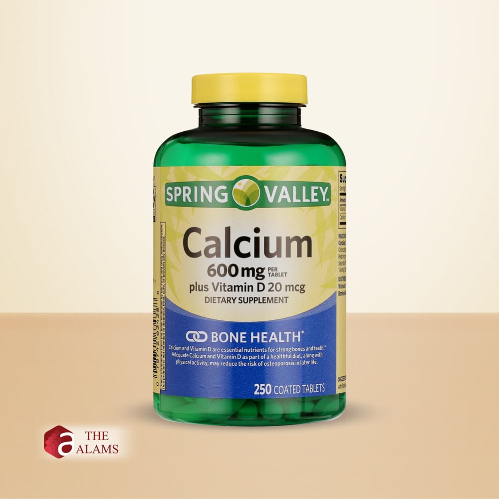 Spring Valley Calcium Plus Vitamin D Dietary Supplement 600 mg, 250 Tablets 1 Spring Valley Calcium Plus Vitamin D Dietary Supplement 600 mg, 250 Tablets