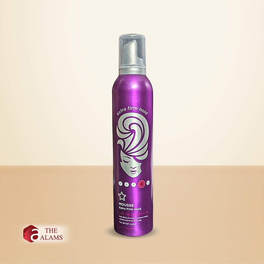 Superdrug Extra Firm Hold Hair Mousse, 300 ml 1 Superdrug Extra Firm Hold Hair Mousse, 300 ml