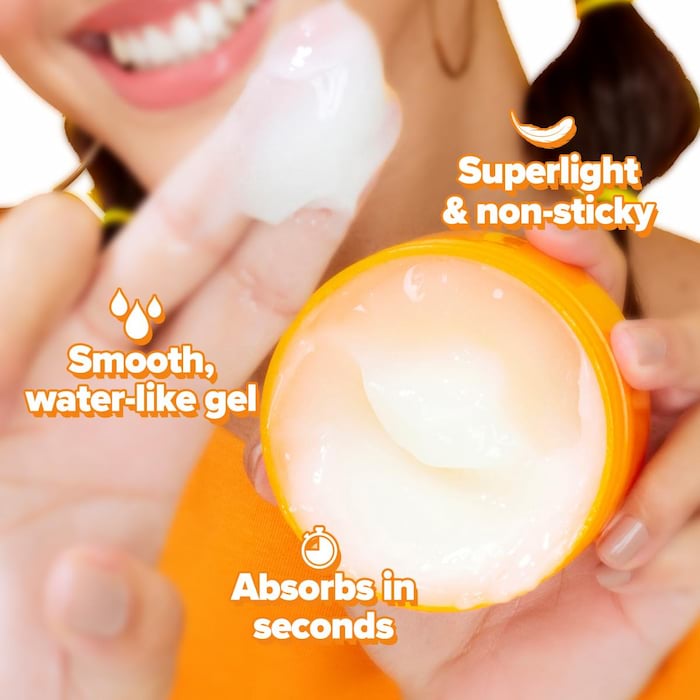 Aqualogica Glow + Hydra Gel Moisturizer With Papaya And Vitamin C, 200 g 4 Aqualogica Glow + Hydra Gel Moisturizer With Papaya And Vitamin C, 200 g - Image 4