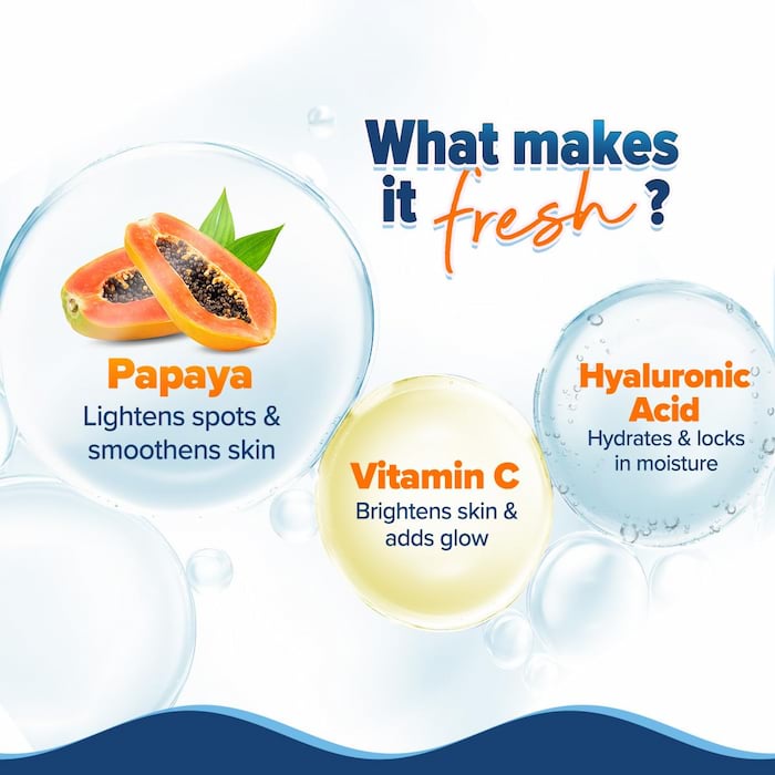 Aqualogica Glow + Hydra Gel Moisturizer With Papaya And Vitamin C, 200 g 5 Aqualogica Glow + Hydra Gel Moisturizer With Papaya And Vitamin C, 200 g - Image 5