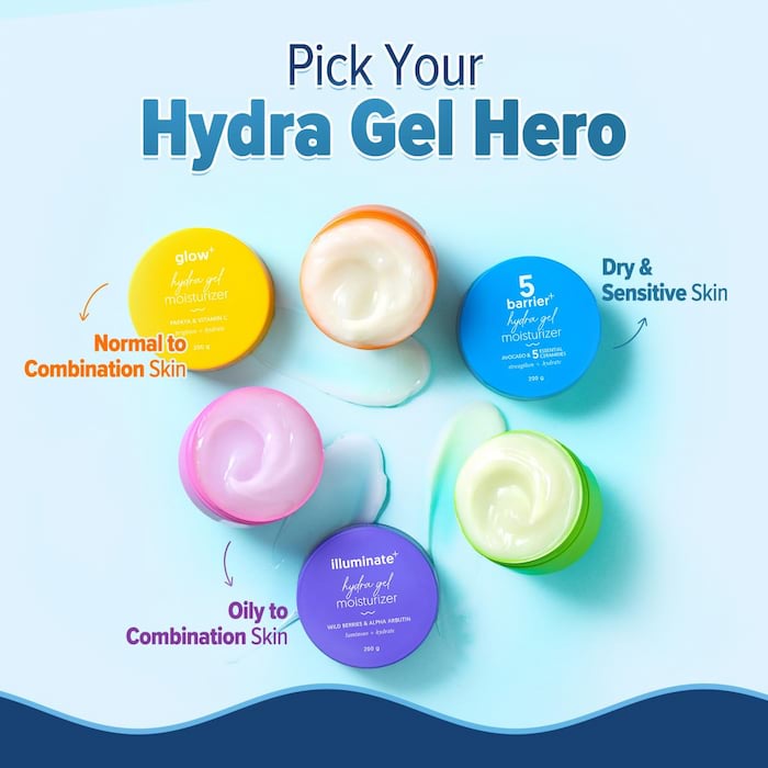 Aqualogica 5 Barrier + Hydra Gel Moisturizer For Dry Skin, 200 g 6 Aqualogica 5 Barrier + Hydra Gel Moisturizer For Dry Skin, 200 g - Image 6