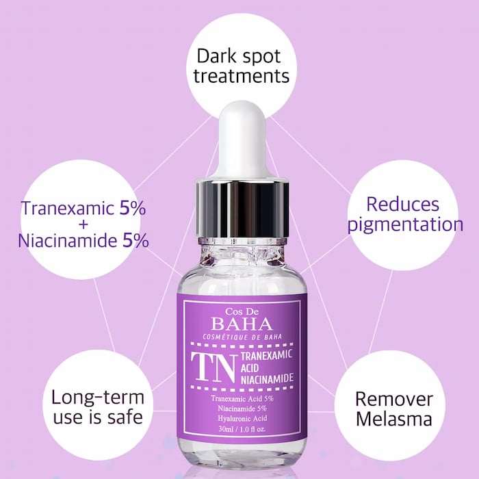Cos De BAHA Tranexamic Acid 5% And Niacinamide 5% Serum, 30 ml 3 Cos De BAHA Tranexamic Acid 5% And Niacinamide 5% Serum, 30 ml - Image 3