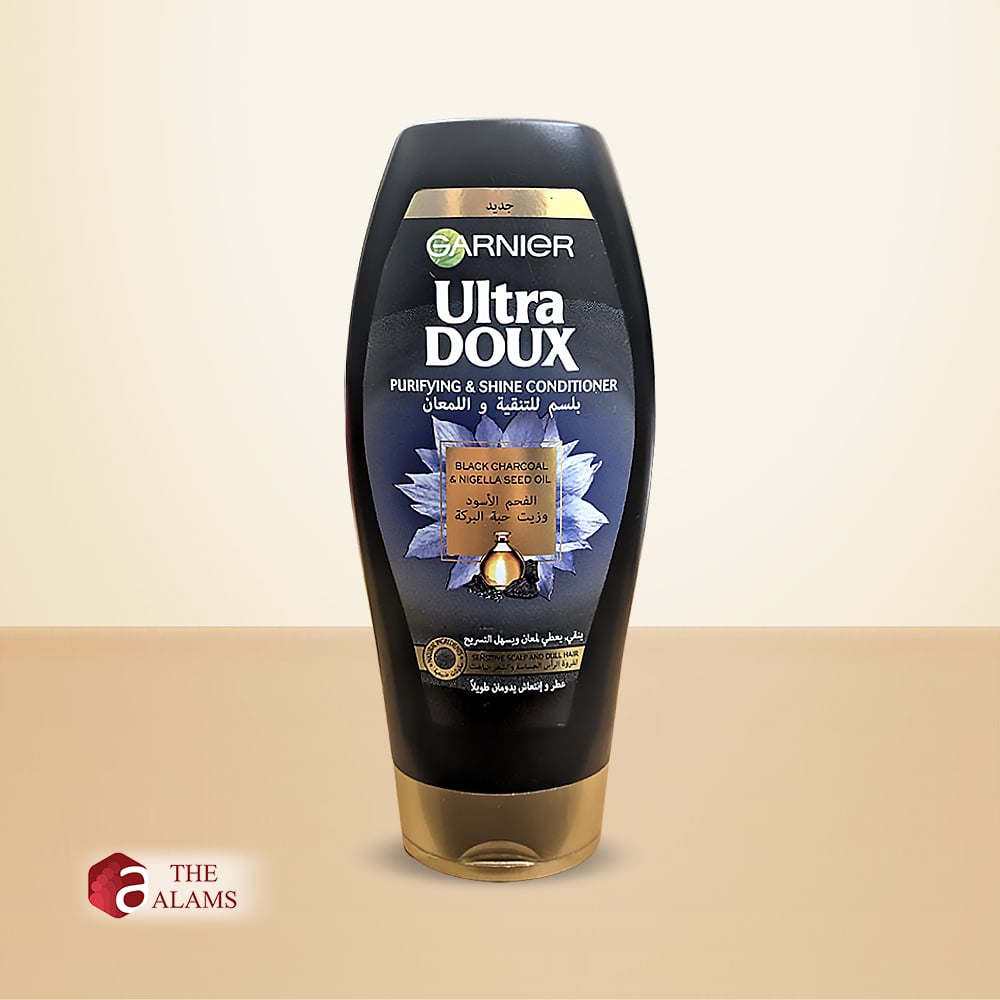 Garnier Purifying And Shine Conditioner For Dull Hair, 400 ml 1 Garnier Purifying And Shine Conditioner For Dull Hair, 400 ml
