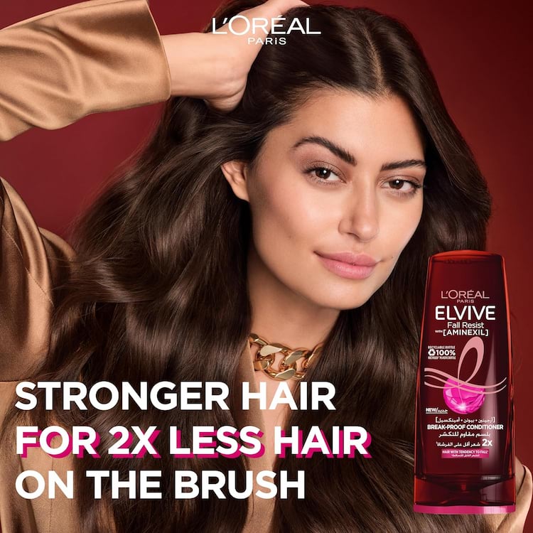 Loreal Fall Resist Anti Hair Fall Shampoo And Conditioner Set With Aminexil And Biotin 3 Loreal Fall Resist Anti Hair Fall Shampoo And Conditioner Set With Aminexil And Biotin - Image 3