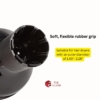 Universal Hairdryer Diffuser Attachment, Color Black 9 Universal Hairdryer Diffuser Attachment Color Black 1
