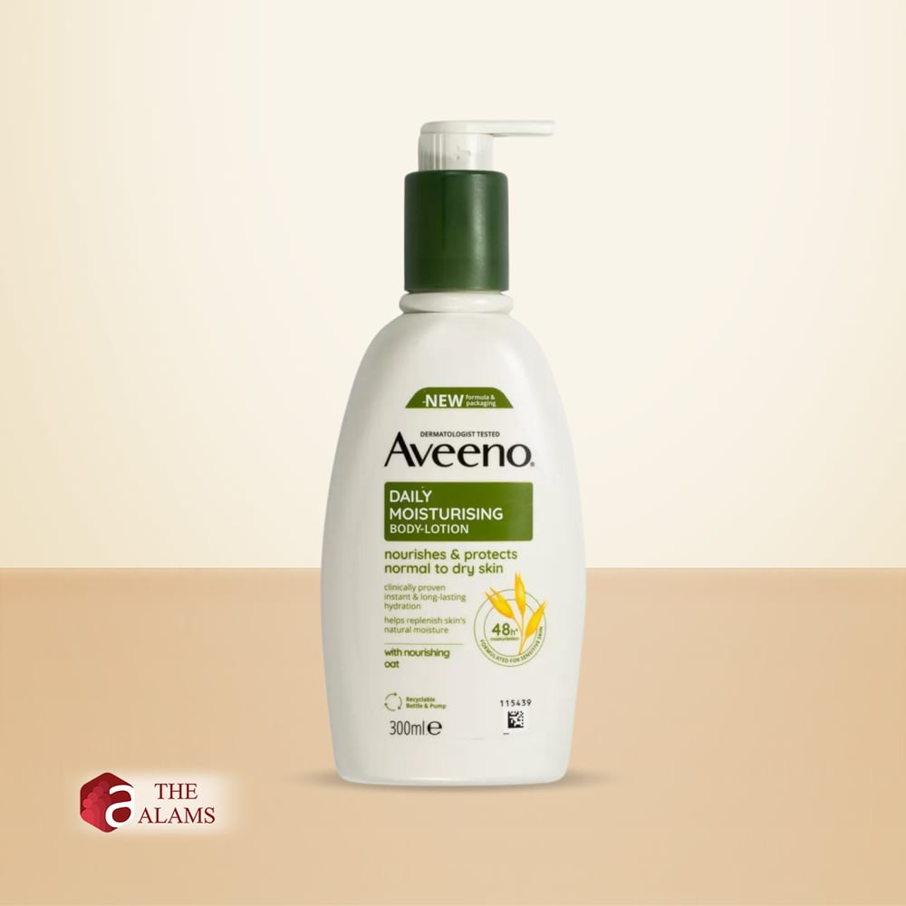 Aveeno Daily Moisturising Body Lotion For Normal To Dry Skin, 300 ml 1 Aveeno Daily Moisturising Body Lotion For Normal To Dry Skin, 300 ml