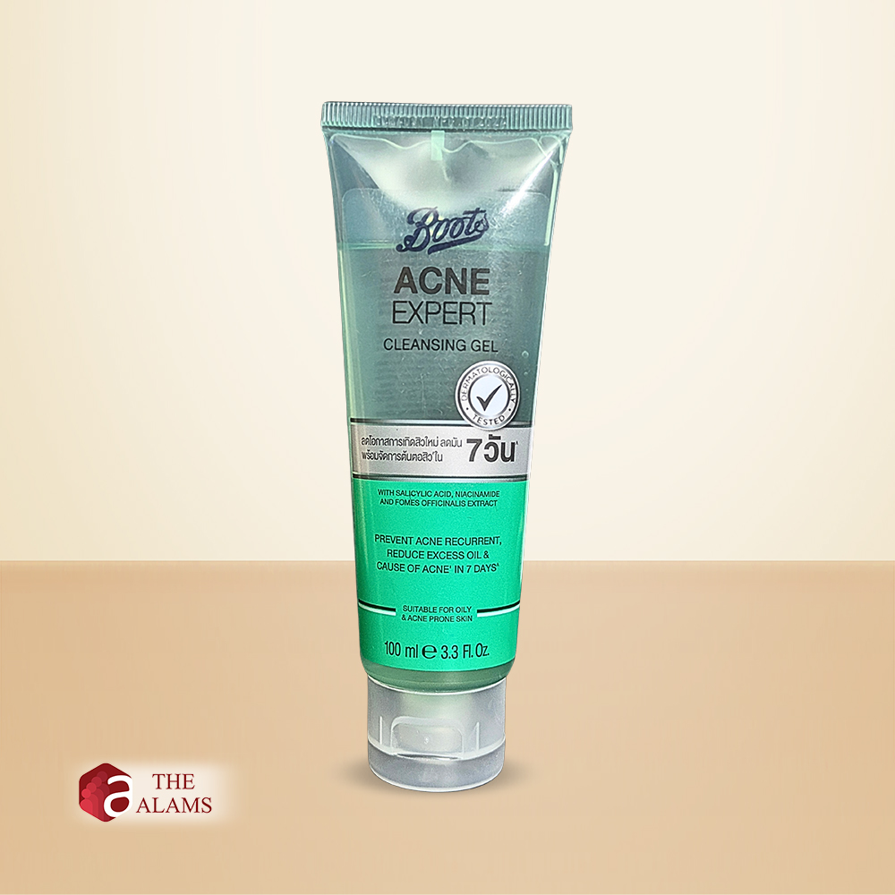 Boots Acne Expert Cleansing Gel Face Wash For Oily Acne Prone Skin, 100 ml 1 Boots Acne Expert Cleansing Gel Face Wash For Oily Acne Prone Skin, 100 ml