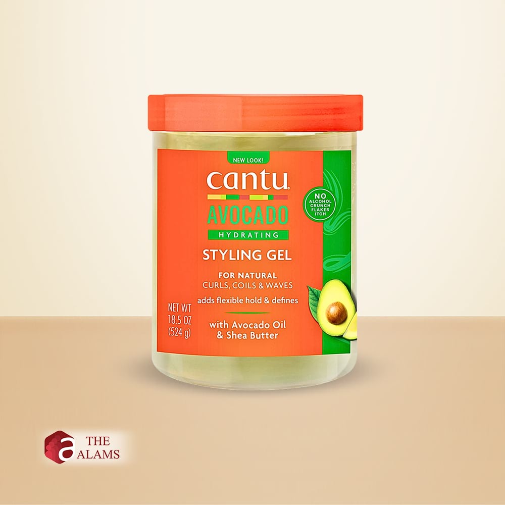 Cantu Avocado Hydrating Styling Hair Gel, 524 g 1 Cantu Avocado Hydrating Styling Hair Gel, 524 g