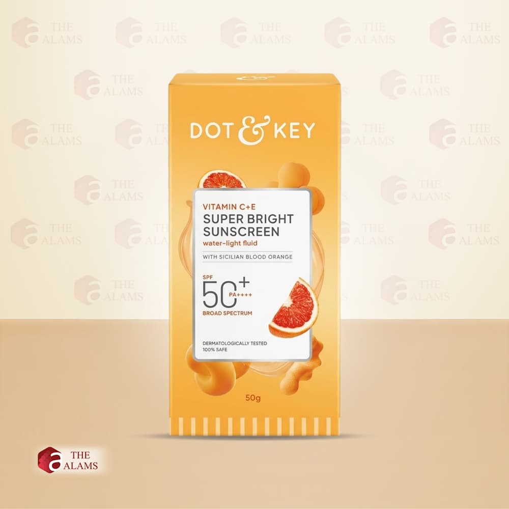Dot & Key Vitamin C + E Super Bright Sunscreen SPF 50+ PA++++, 50 g 1 Dot & Key Vitamin C + E Super Bright Sunscreen SPF 50+ PA++++, 50 g