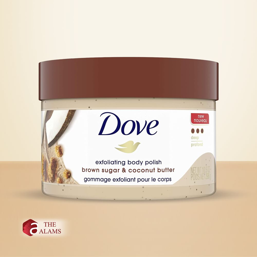 Dove Brown Sugar And Coconut Butter Exfoliating Body Polish, 298 g 1 Dove Brown Sugar And Coconut Butter Exfoliating Body Polish, 298 g