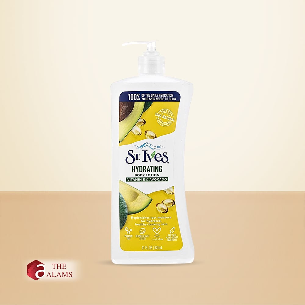 St. Ives Hydrating Vitamin E And Avocado Body Lotion, 621 ml 1 St. Ives Hydrating Vitamin E And Avocado Body Lotion, 621 ml