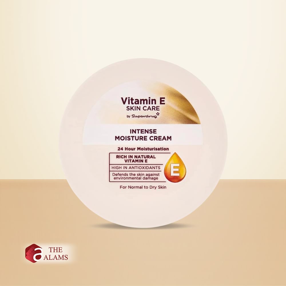 Superdrug Vitamin E Intense Moisture Cream For Normal To Dry Skin, 100 ml 1 Superdrug Vitamin E Intense Moisture Cream For Normal To Dry Skin, 100 ml