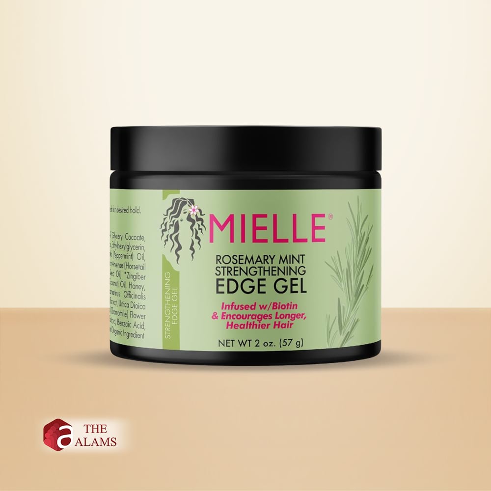 Mielle Rosemary Mint Strengthening Edge Hair Gel, 57 g 1 Mielle Rosemary Mint Strengthening Edge Hair Gel, 57 g