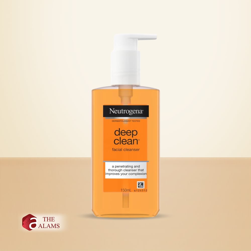 Neutrogena Deep Clean Facial Cleanser For Oily Skin, 150 ML 1 Neutrogena Deep Clean Facial Cleanser For Oily Skin, 150 ML