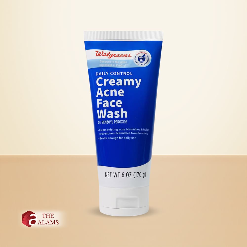 Walgreens Creamy Acne Face Wash With 4% Benzoyl Peroxide, 170 g 1 Walgreens Creamy Acne Face Wash With 4% Benzoyl Peroxide, 170 g