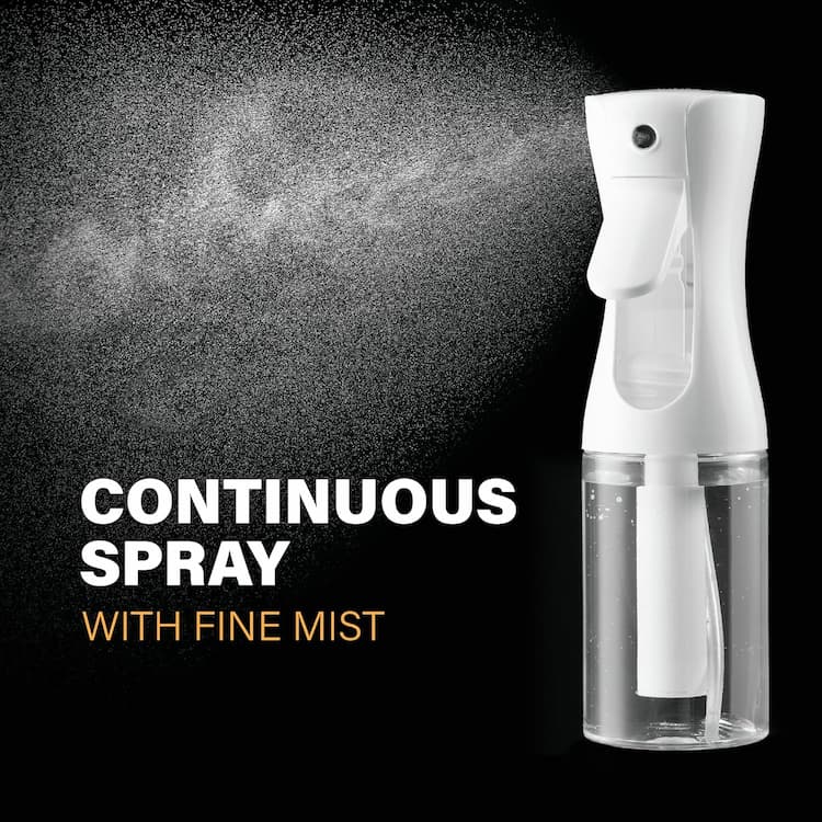Continued Mist Hairdressing Spray Bottle, 200 ml- White 2 Continued Mist Hairdressing Spray Bottle, 200 ml- White - Image 2