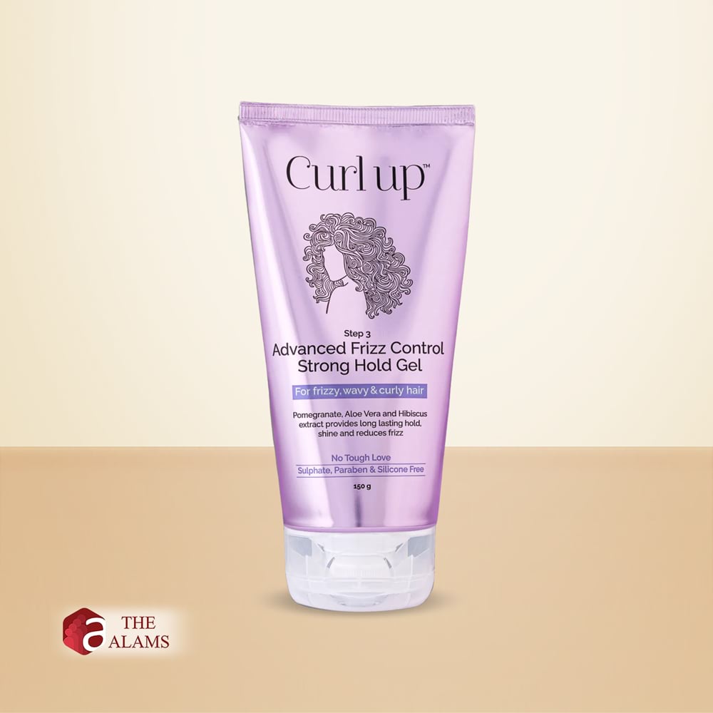 Curl Up Advanced Frizz Control Strong Hold Hair Gel, 150 g 1 Curl Up Advanced Frizz Control Strong Hold Hair Gel, 150 g