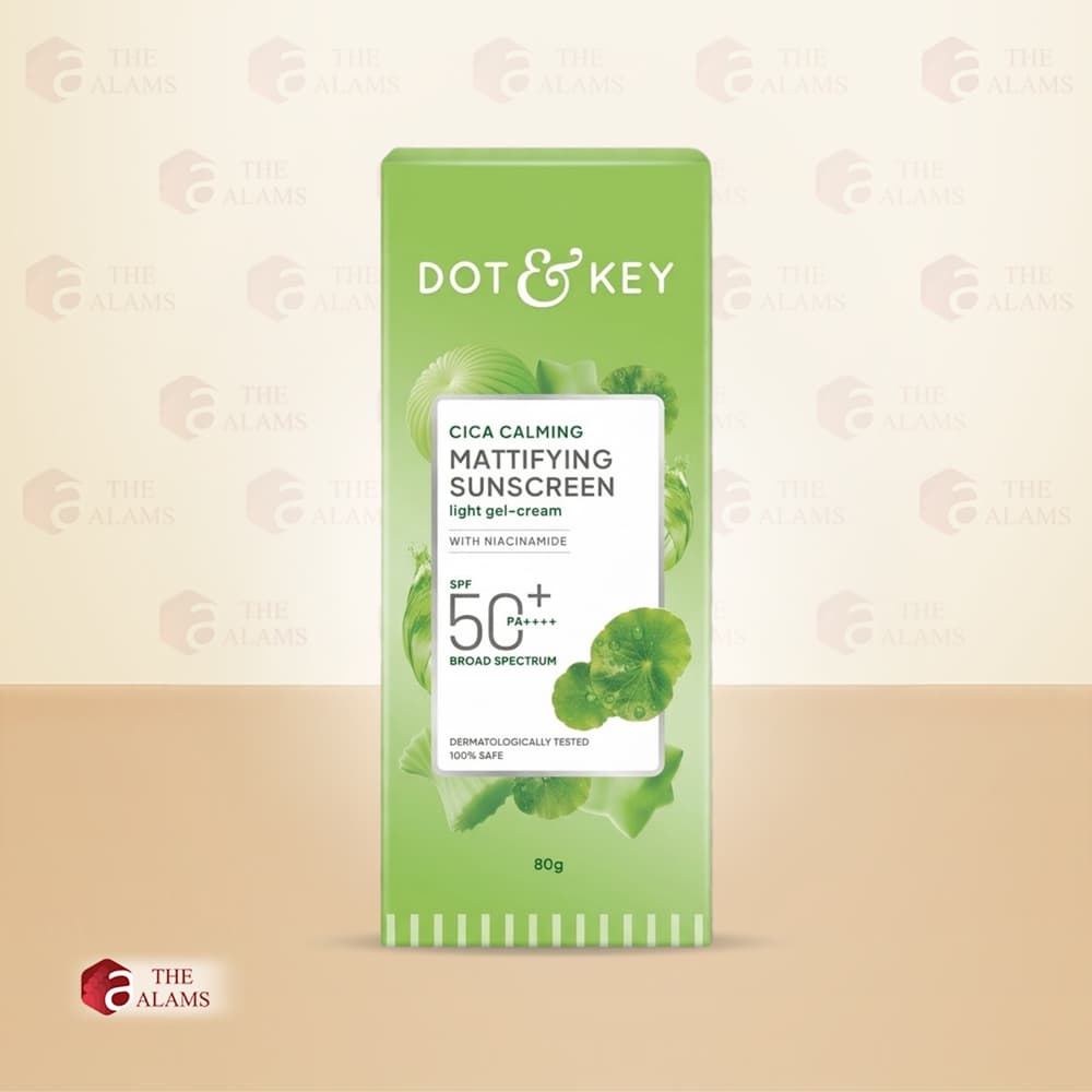 Dot & Key Cica Calming Mattifying Sunscreen SPF 50+ PA++++, 80 g 1 Dot & Key Cica Calming Mattifying Sunscreen SPF 50+ PA++++, 80 g