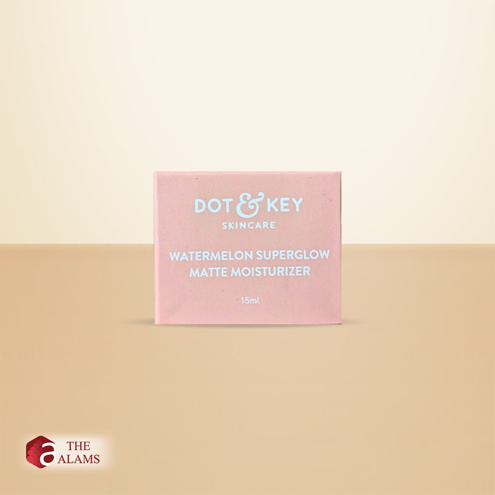 Dot & Key Watermelon Glycolic Matte Face Moisturizer MINI, 15 ml 1 Dot & Key Watermelon Glycolic Matte Face Moisturizer MINI, 15 ml