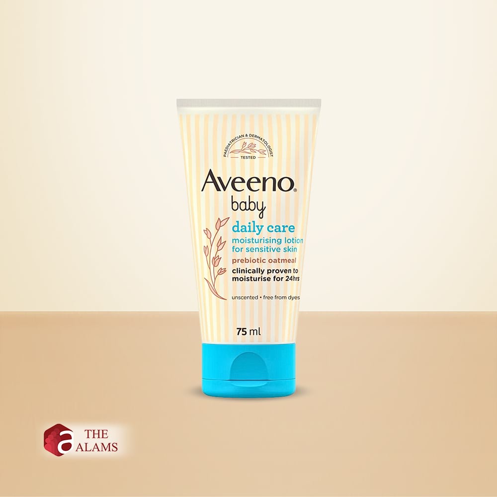 Aveeno Baby Daily Moisturising Lotion For Sensitive Skin, 75 ml 1 Aveeno Baby Daily Moisturising Lotion For Sensitive Skin, 75 ml