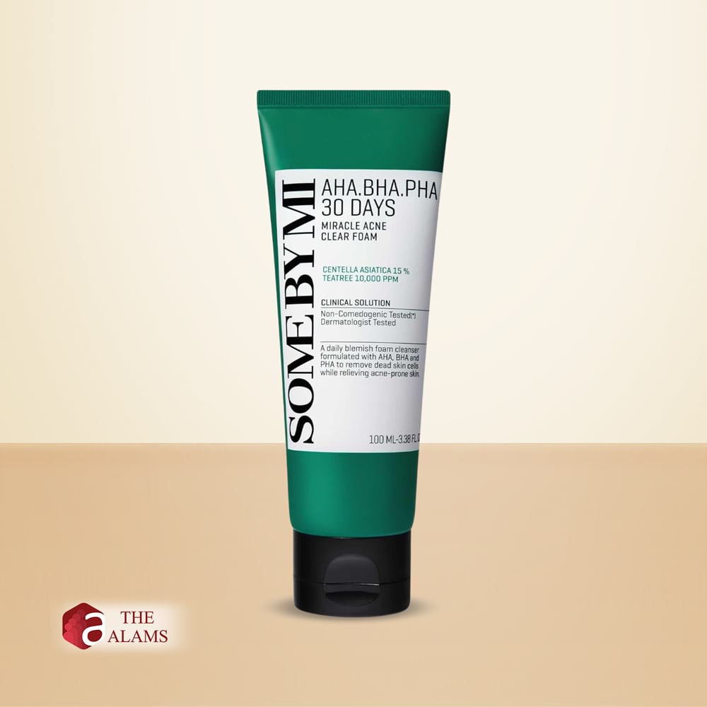 Some By Mi AHA BHA PHA Acne Foam Cleanser, 100 ml 1 Some By Mi AHA BHA PHA Acne Foam Cleanser, 100 ml