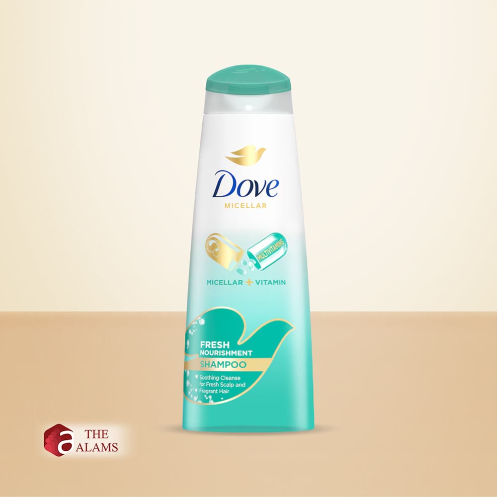 Dove Micellar Fresh Nourishment Shampoo For Oily Hair, 330 ml 1 Dove Micellar Fresh Nourishment Shampoo For Oily Hair, 330 ml
