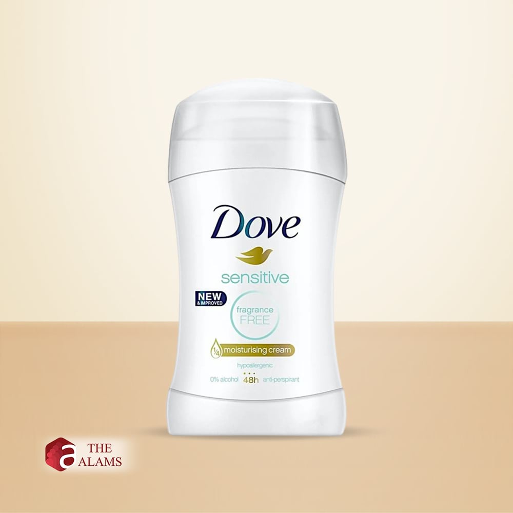 Dove Sensitive Antiperspirant Deodorant Stick, 40 g 1 Dove Sensitive Antiperspirant Deodorant Stick, 40 g