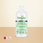 Simple Replenishing Cream Cleanser With 11% Ceramide Boosters, 230 ml