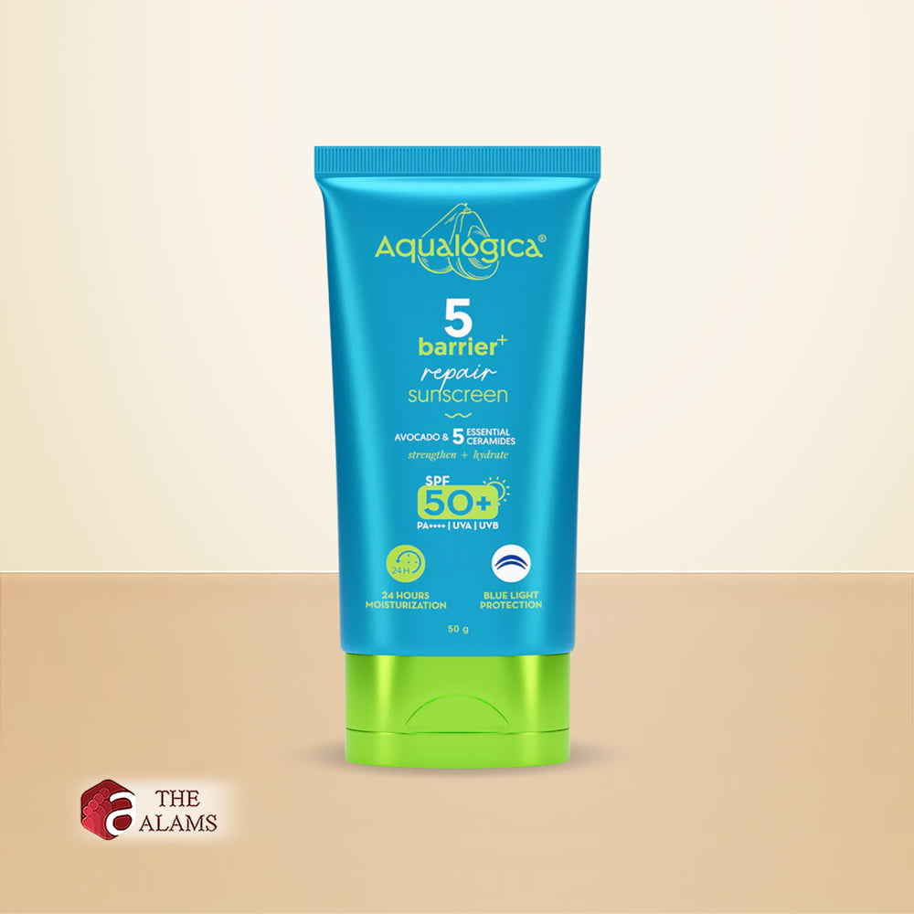Aqualogica 5 Barrier+ Repair Sunscreen SPF 50+ PA+++, 50 g 1 Aqualogica 5 Barrier+ Repair Sunscreen SPF 50+ PA+++, 50 g