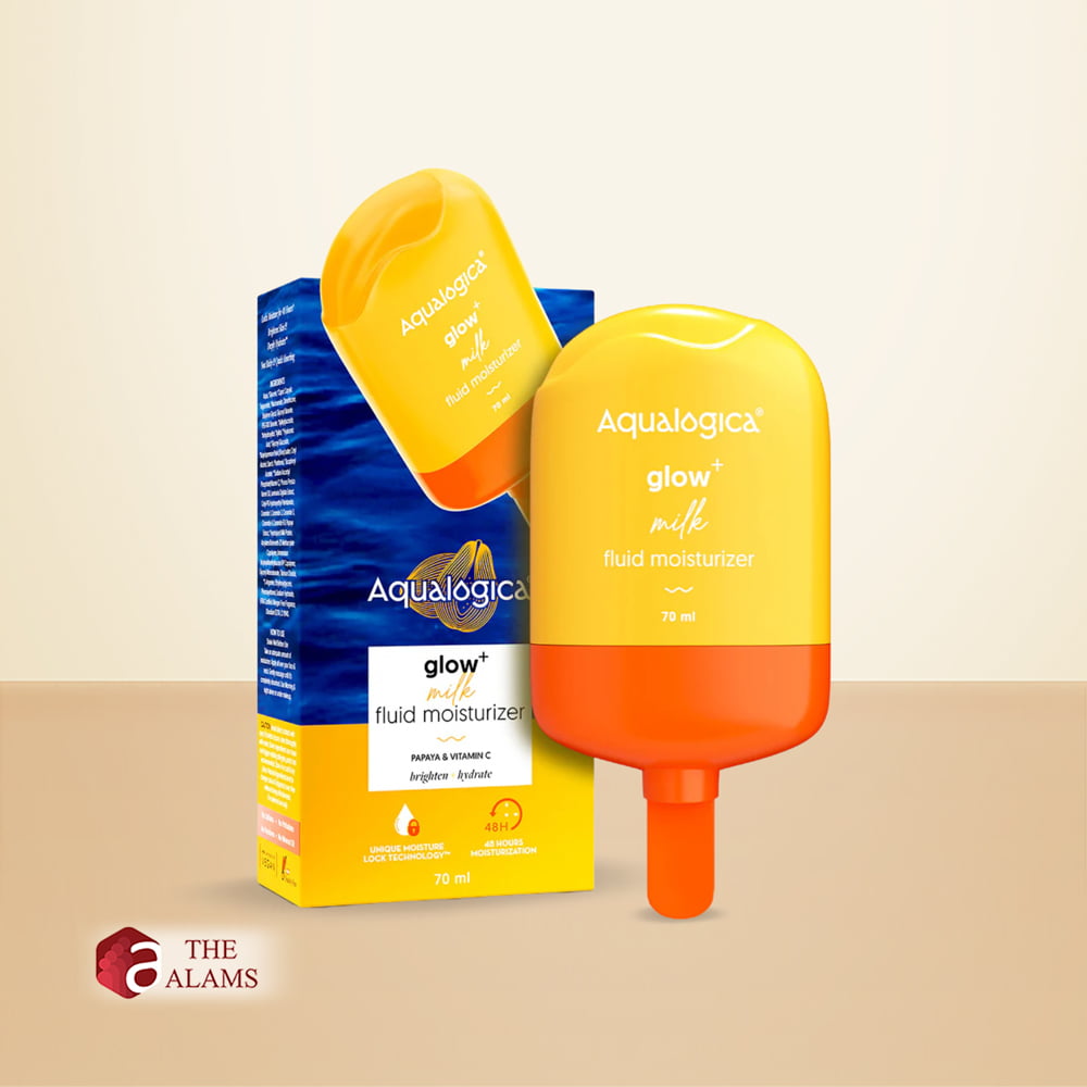 Aqualogica Glow+ Milk Fluid Moisturizer For Dull Skin, 70 ml 1 Aqualogica Glow+ Milk Fluid Moisturizer For Dull Skin, 70 ml