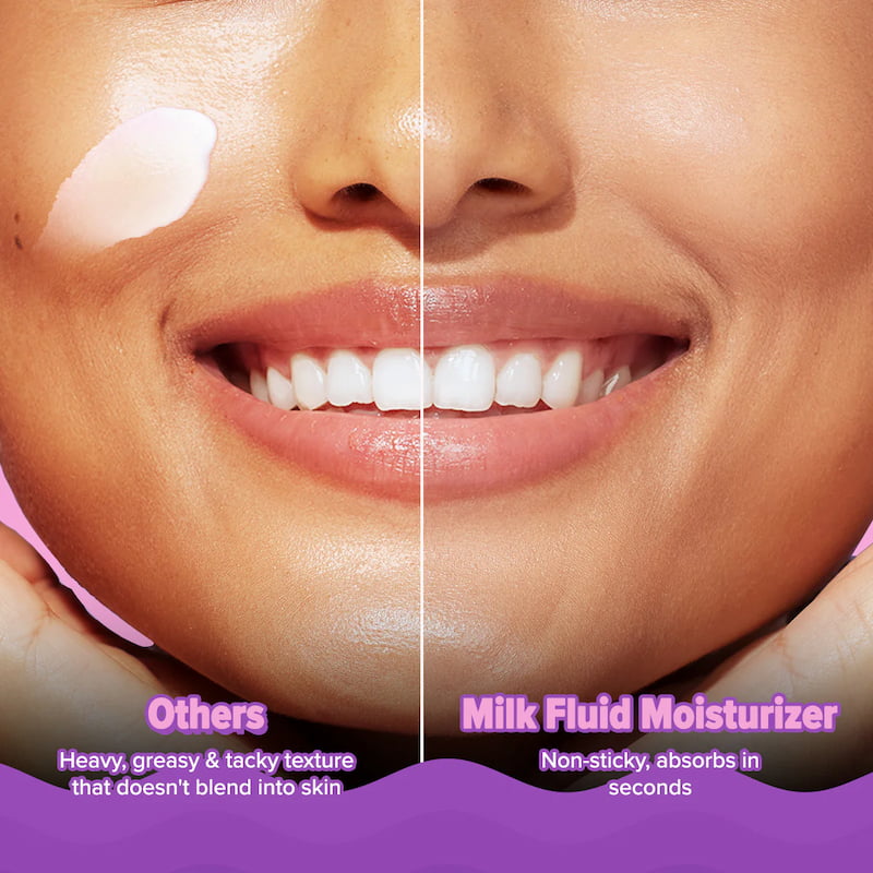Aqualogica Glow+ Milk Fluid Moisturizer For Dull Skin, 70 ml 5 Aqualogica Glow+ Milk Fluid Moisturizer For Dull Skin, 70 ml - Image 5