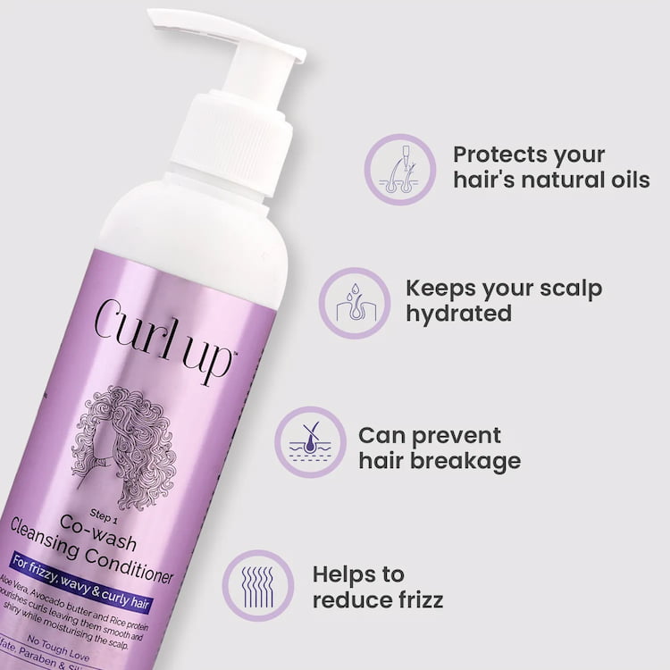 Curl Up Co Wash Conditioner, 200 ml 2 Curl Up Co Wash Conditioner, 200 ml - Image 2