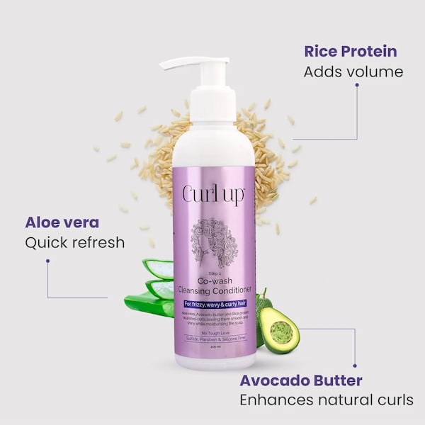 Curl Up Co Wash Conditioner, 200 ml 3 Curl Up Co Wash Conditioner, 200 ml - Image 3
