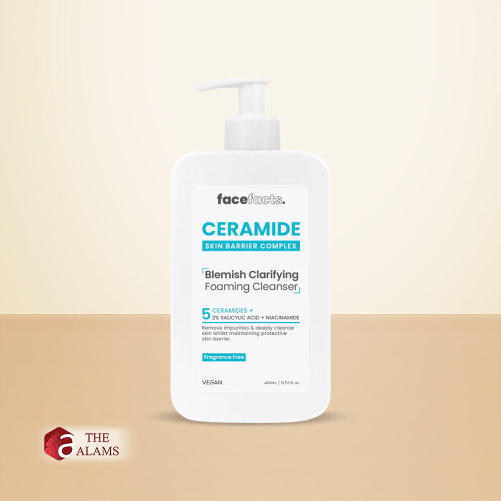 Face Facts Ceramide Blemish Clarifying Foaming Cleanser, 400 ml 1 Face Facts Ceramide Blemish Clarifying Foaming Cleanser, 400 ml