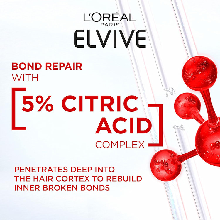 Loreal Elvive Bond Repair Shampoo For Damaged Hair, 200 ml 4 Loreal Elvive Bond Repair Shampoo For Damaged Hair, 200 ml - Image 4
