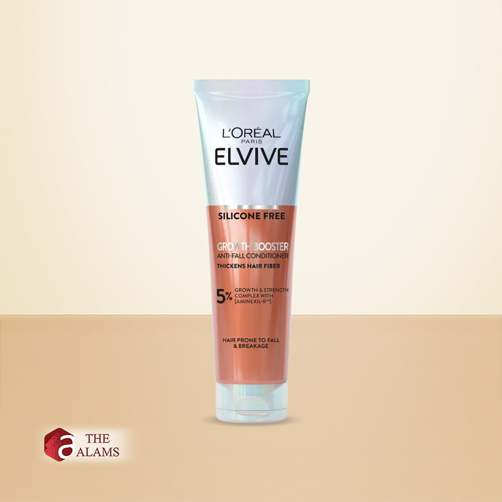 Loreal Elvive Silicone Free Growth Booster Anti Fall Conditioner, 150 ml 1 Loreal Elvive Silicone Free Growth Booster Anti Fall Conditioner, 150 ml