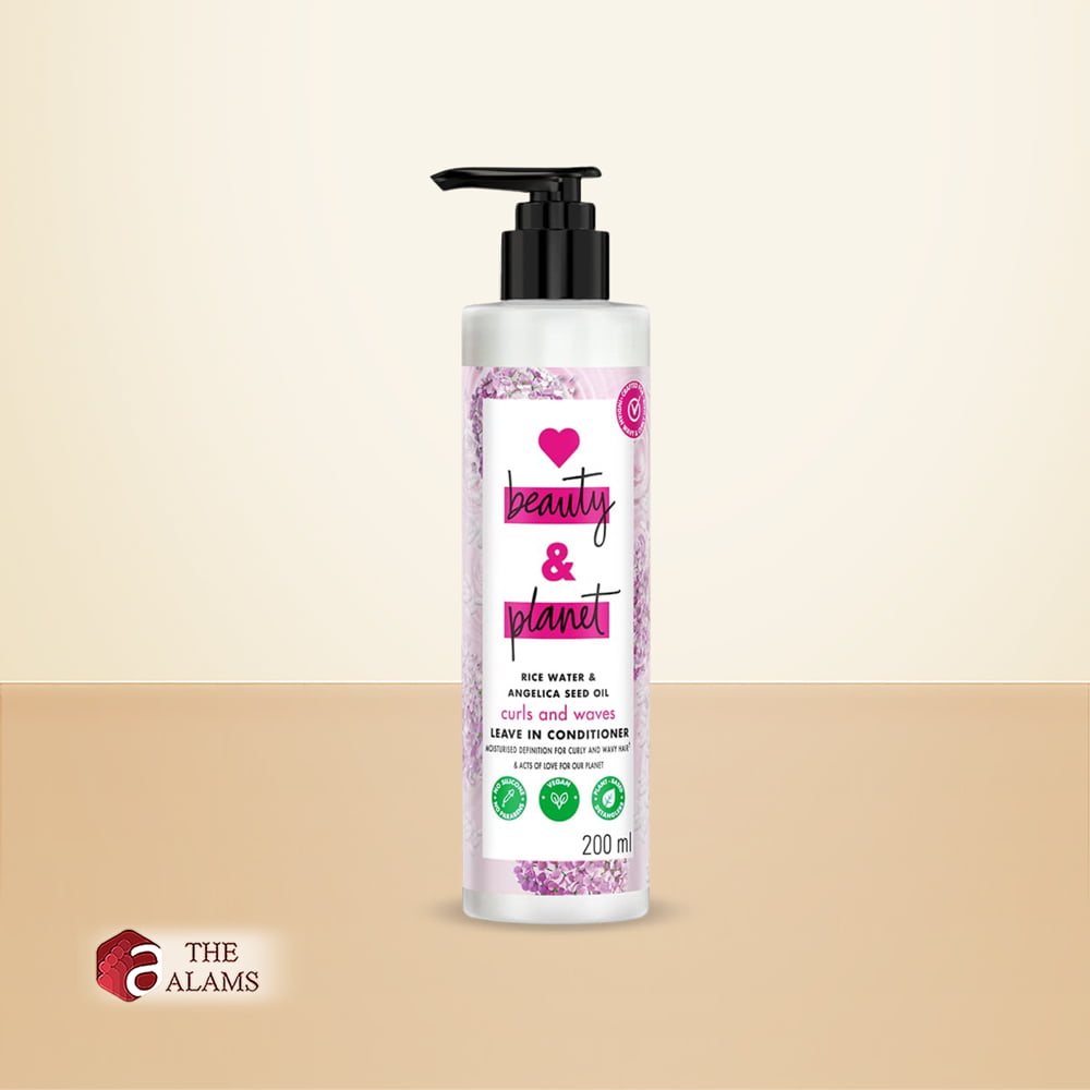 Love Beauty And Planet Curl & Waves Leave In Conditioner, 200 ml 1 Love Beauty And Planet Curl & Waves Leave In Conditioner, 200 ml