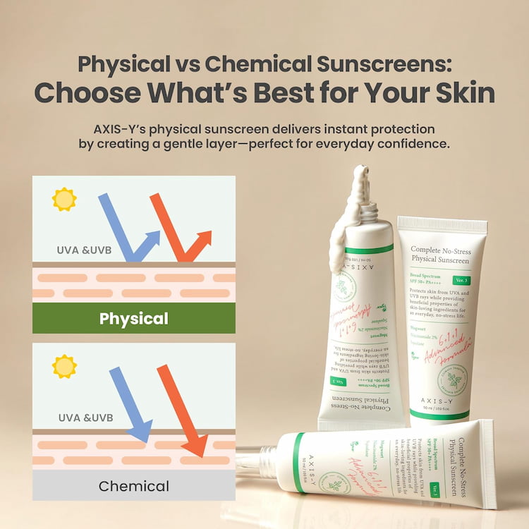 AXIS-Y Complete No Stress Physical Sunscreen SPF 50+ PA+++, 50 g 6 AXIS-Y Complete No Stress Physical Sunscreen SPF 50+ PA+++, 50 g - Image 6